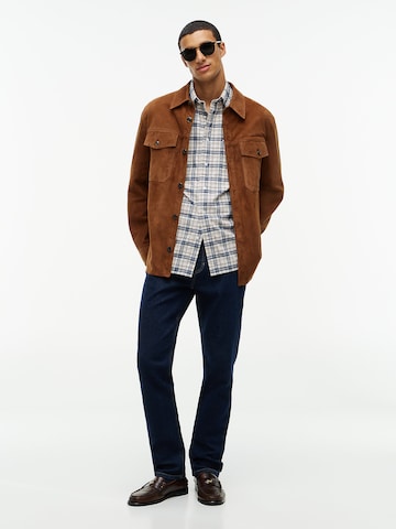 TOMMY HILFIGER Comfort fit Button Up Shirt in Beige