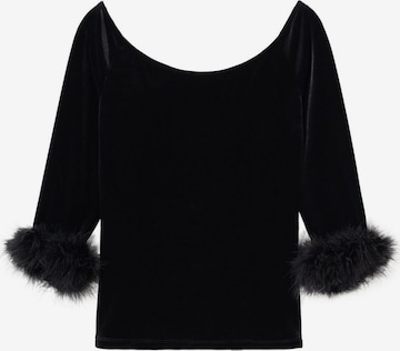MANGO Shirt 'KIKA' in Black: front