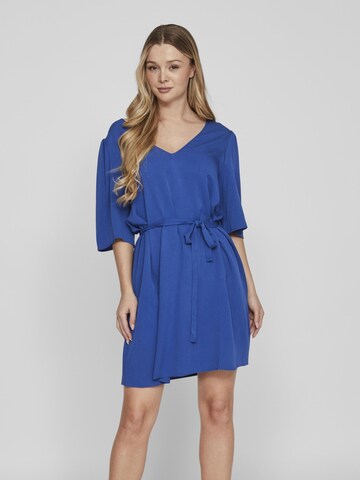 Robe VILA en bleu : devant