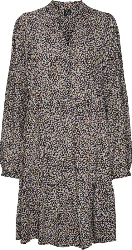 VERO MODA Blusenkleid 'Caitlynn' in Nachtblau VERO MODA Blusenkleid 'Caitlynn' in Nachtblau