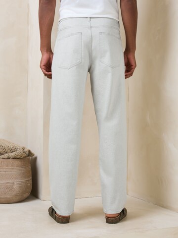 Loosefit Jean à pince 'N. Premium' Next en blanc
