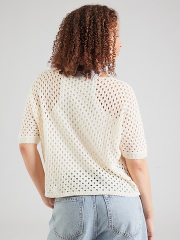 Hailys Trui 'Ke44ra' in Beige
