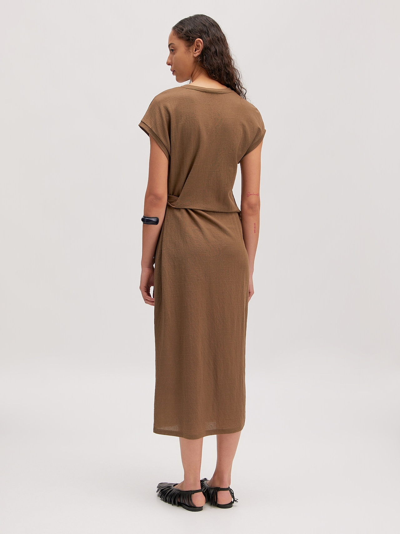 EDITED Produits Robe 'Milla' marron