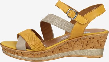 REMONTE Sandale in Gelb