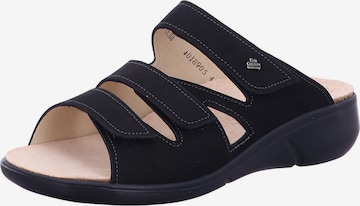 Finn Comfort Mules 'Kiribati' in Black: front
