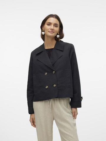 VERO MODA Overgangsfrakke 'CHLOEMIA' i sort: forside