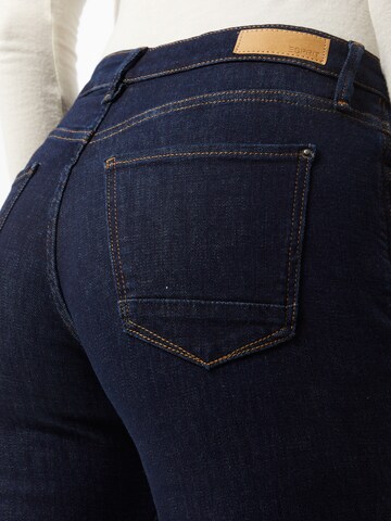 ESPRIT Slimfit Jeans i blå