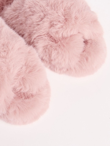Pantoufle Lipsy en rose