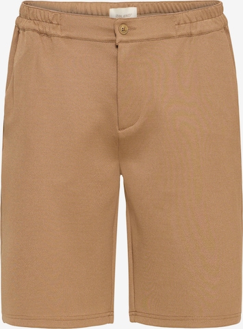 Pantaloni chino ' BHAdrian ' di BLEND in marrone: frontale