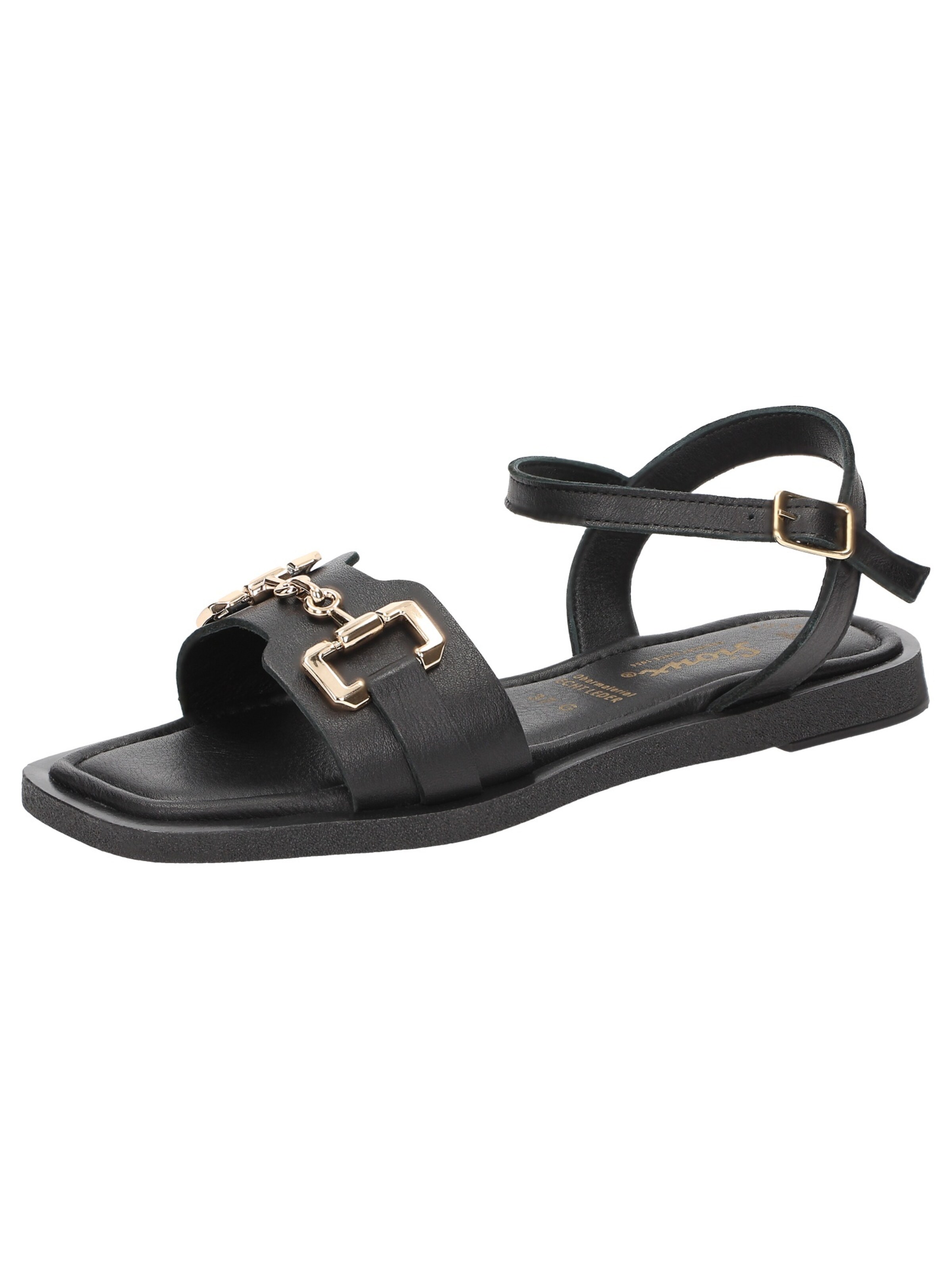 SIOUX Sandals 'Molsirka-704' in Gold / Black, Item view