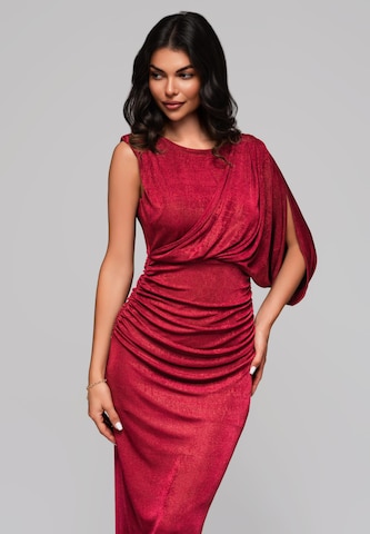 Robe de soirée Ombre en rouge