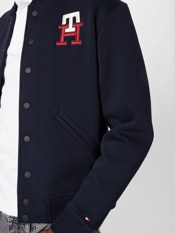 TOMMY HILFIGER Sweatvest in Blauw