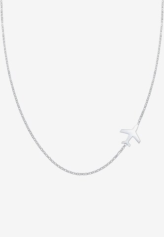 ELLI Necklace 'Flugzeug' in Silver