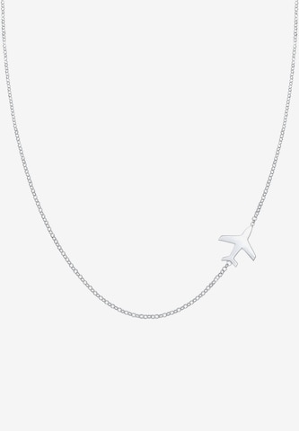 ELLI Necklace 'Flugzeug' in Silver
