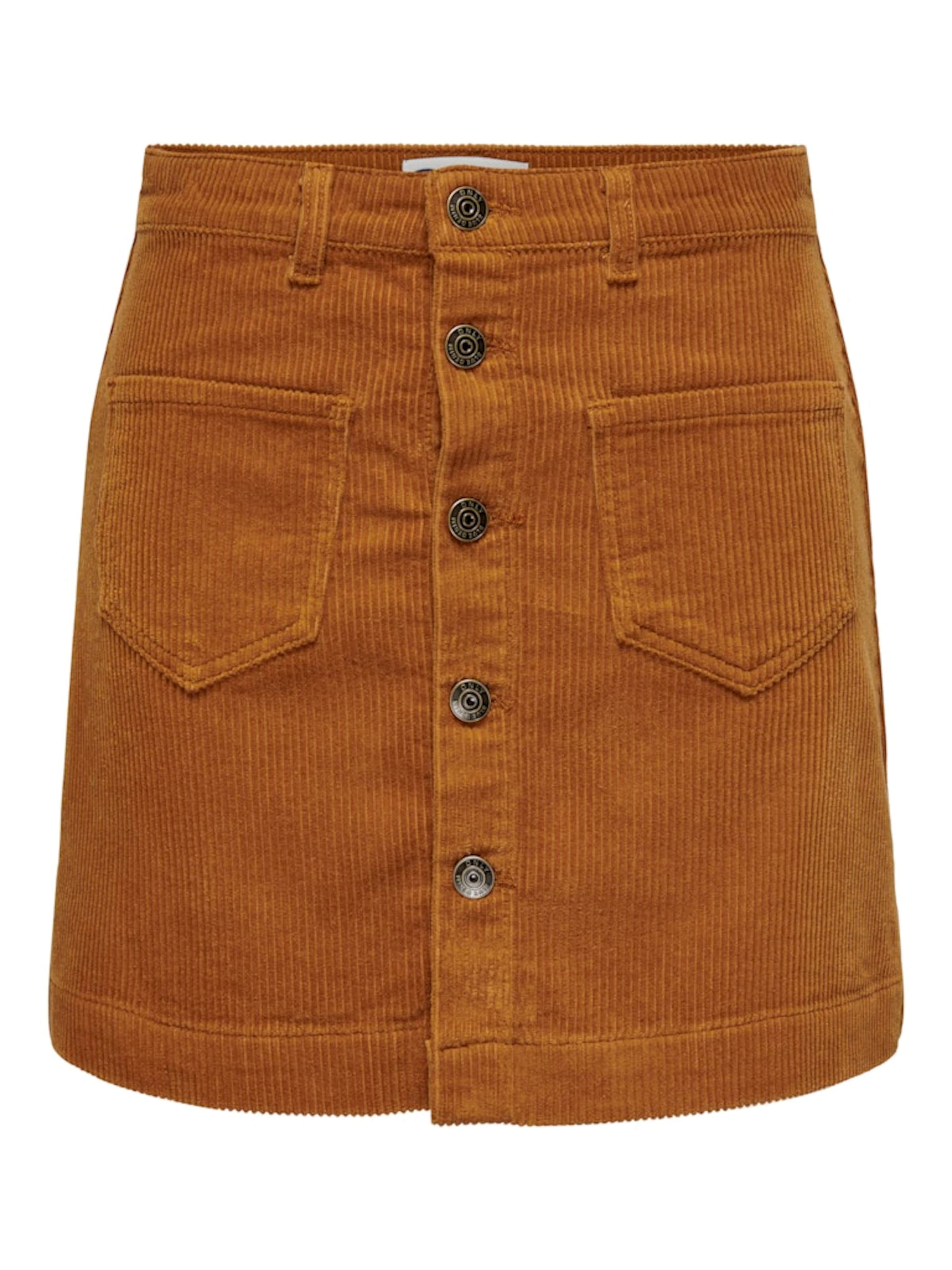 ONLY Φούστα 'ONLAMAZING' σε πορτοκαλί: μπροστά