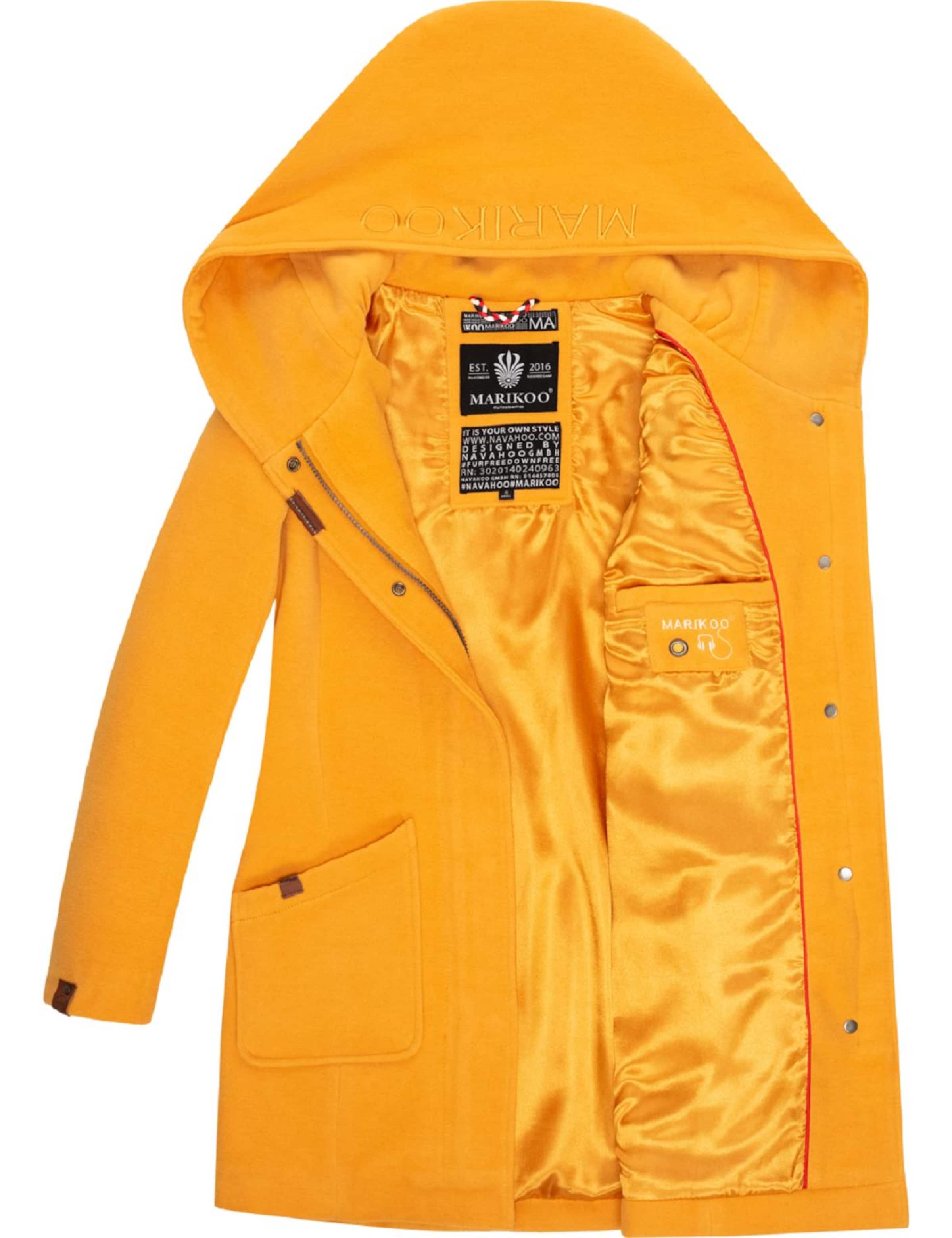 Palton de primăvară-toamnă 'Maikoo' de la MARIKOO pe galben