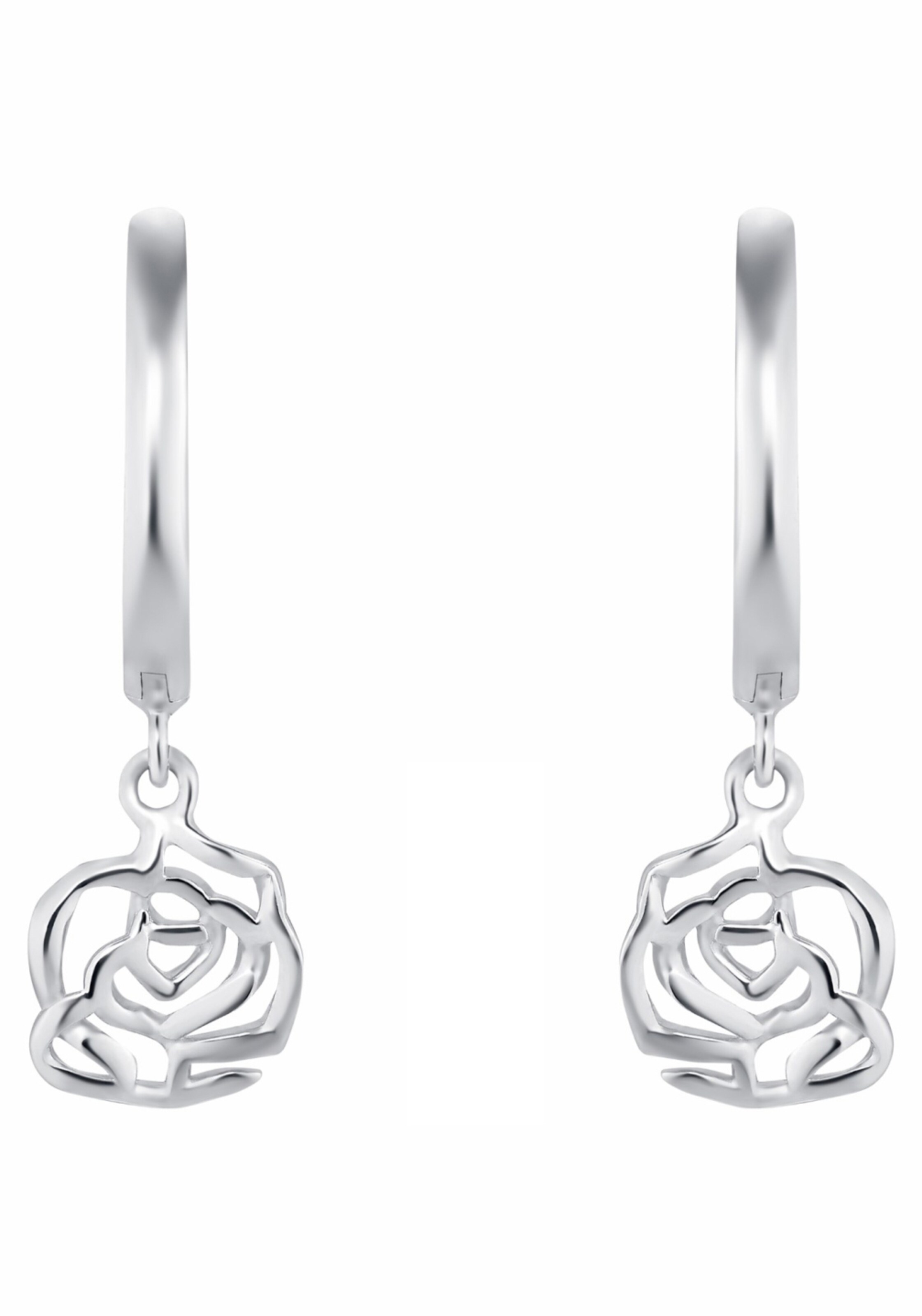 AMOR Ohrringe in Silber: Vorderseite