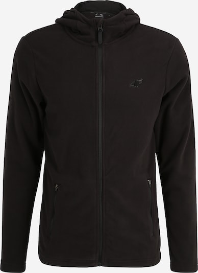 4F Athletic fleece jacket in Black, Item view