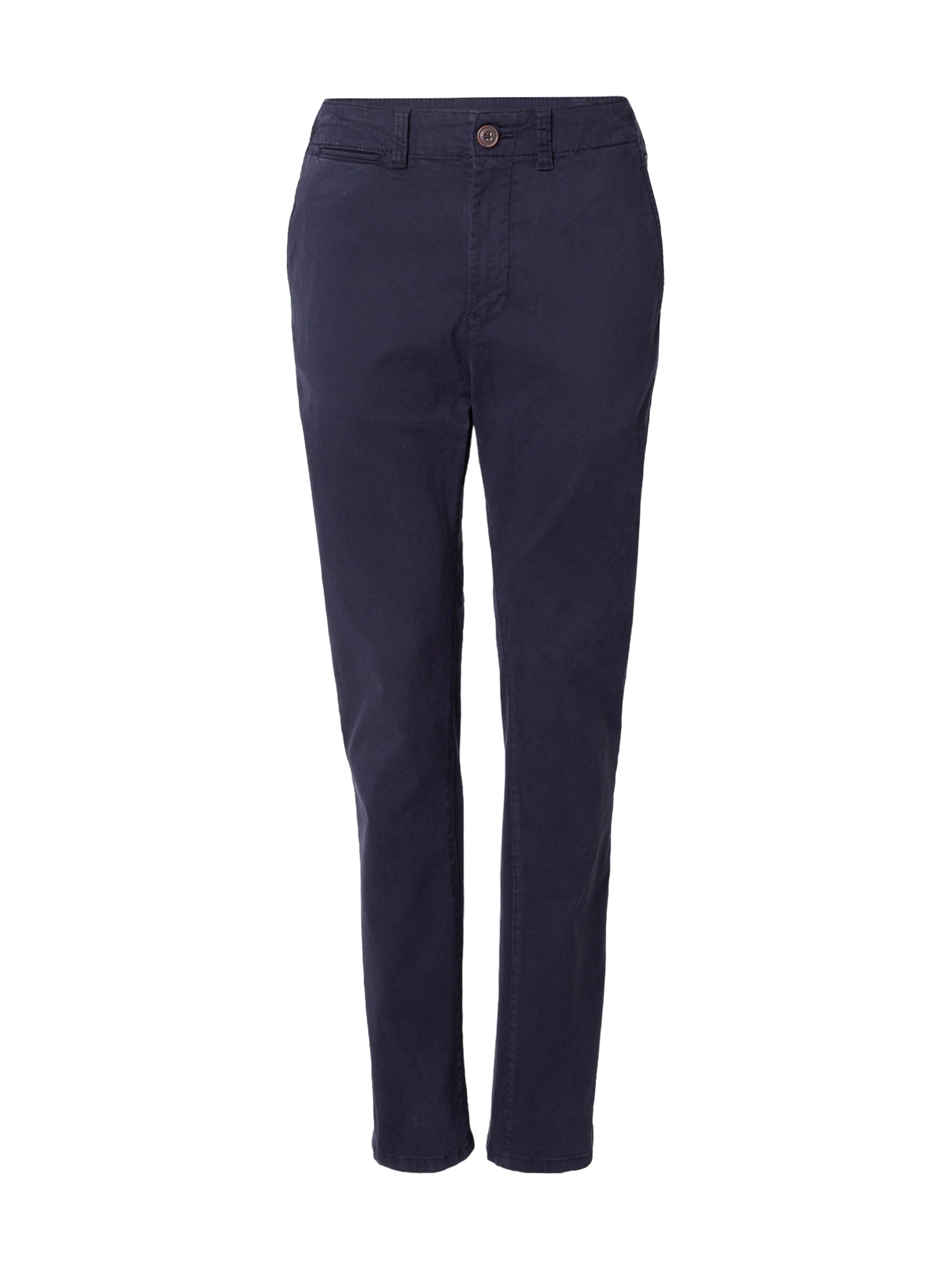 Slimfit Pantaloni eleganți 'MOS' de la NAPAPIJRI pe albastru: față