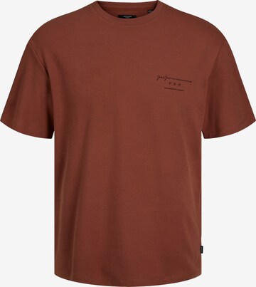 Jack & Jones Plus Shirt 'Sanchez' in Brown: front
