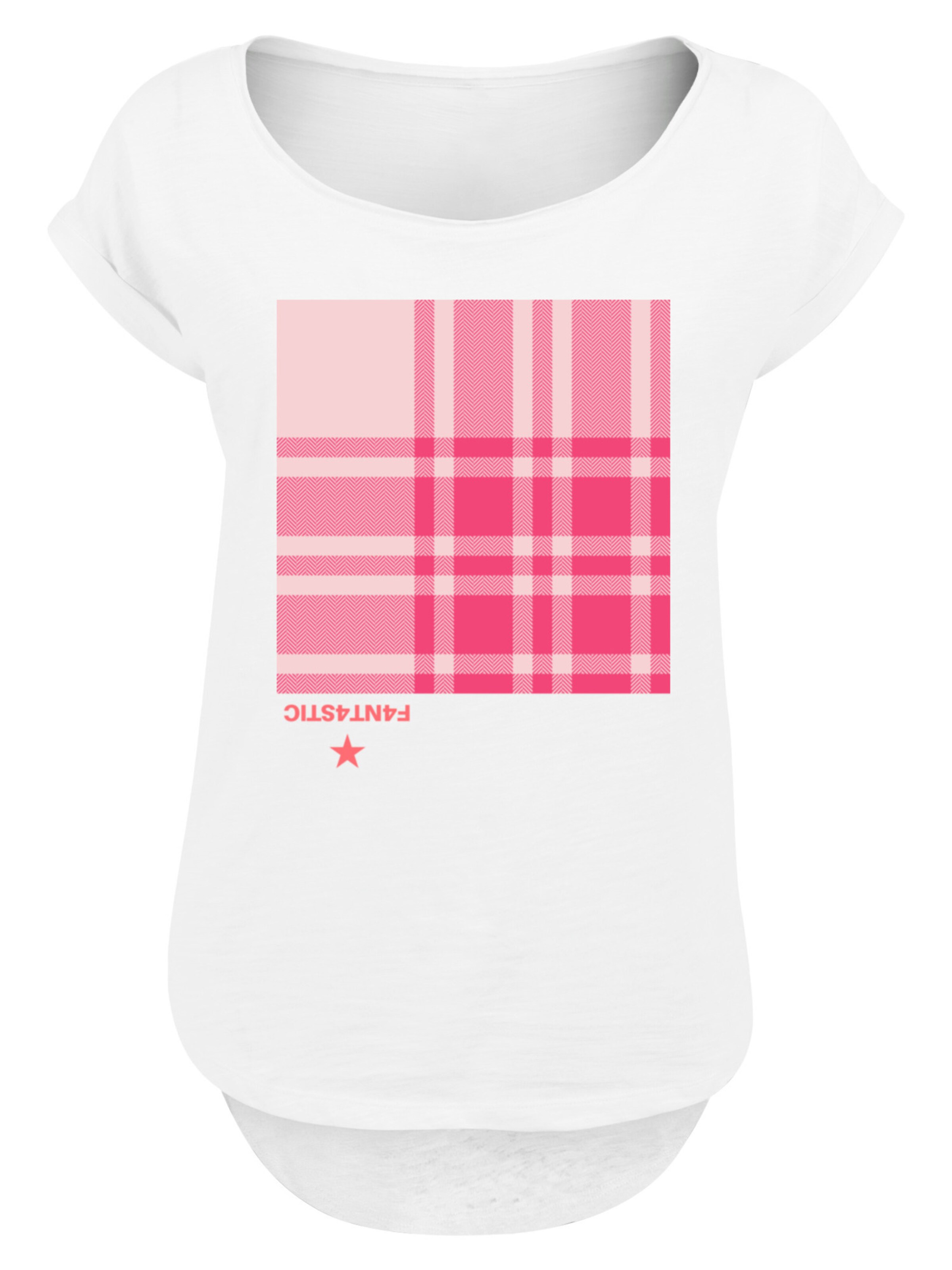 T-shirt F4NT4STIC en blanc : devant