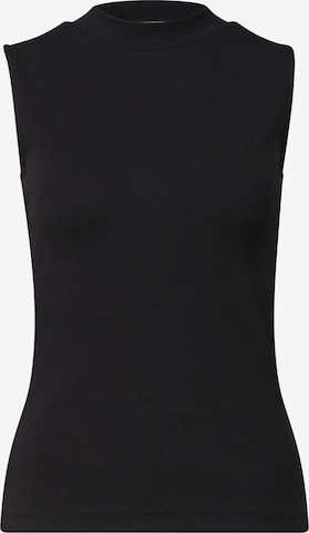 Street One Studio Top in Black: front