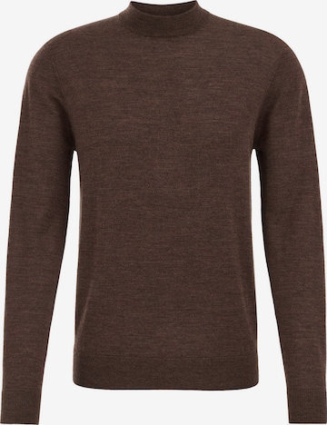 WE FashionPulover - smeđa boja: prednji dio