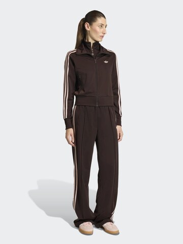 ADIDAS ORIGINALS Between-season jacket 'Firebird Classic ' in Brown