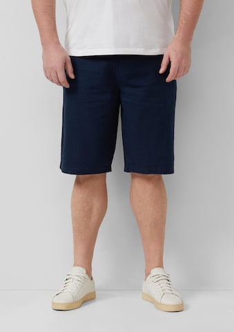 Regular Pantalon ' DETROIT ' s.Oliver en bleu : devant