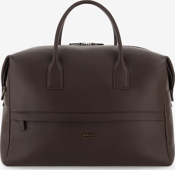 Boggi Milano Weekendtas in Bruin: voorkant
