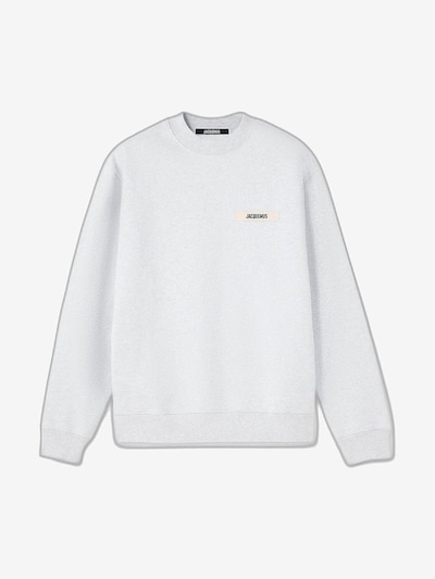 Jacquemus Sweatshirt in XXL in de kleur Grijs, Productweergave