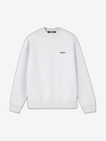 Felpa di Jacquemus in grigio: frontale