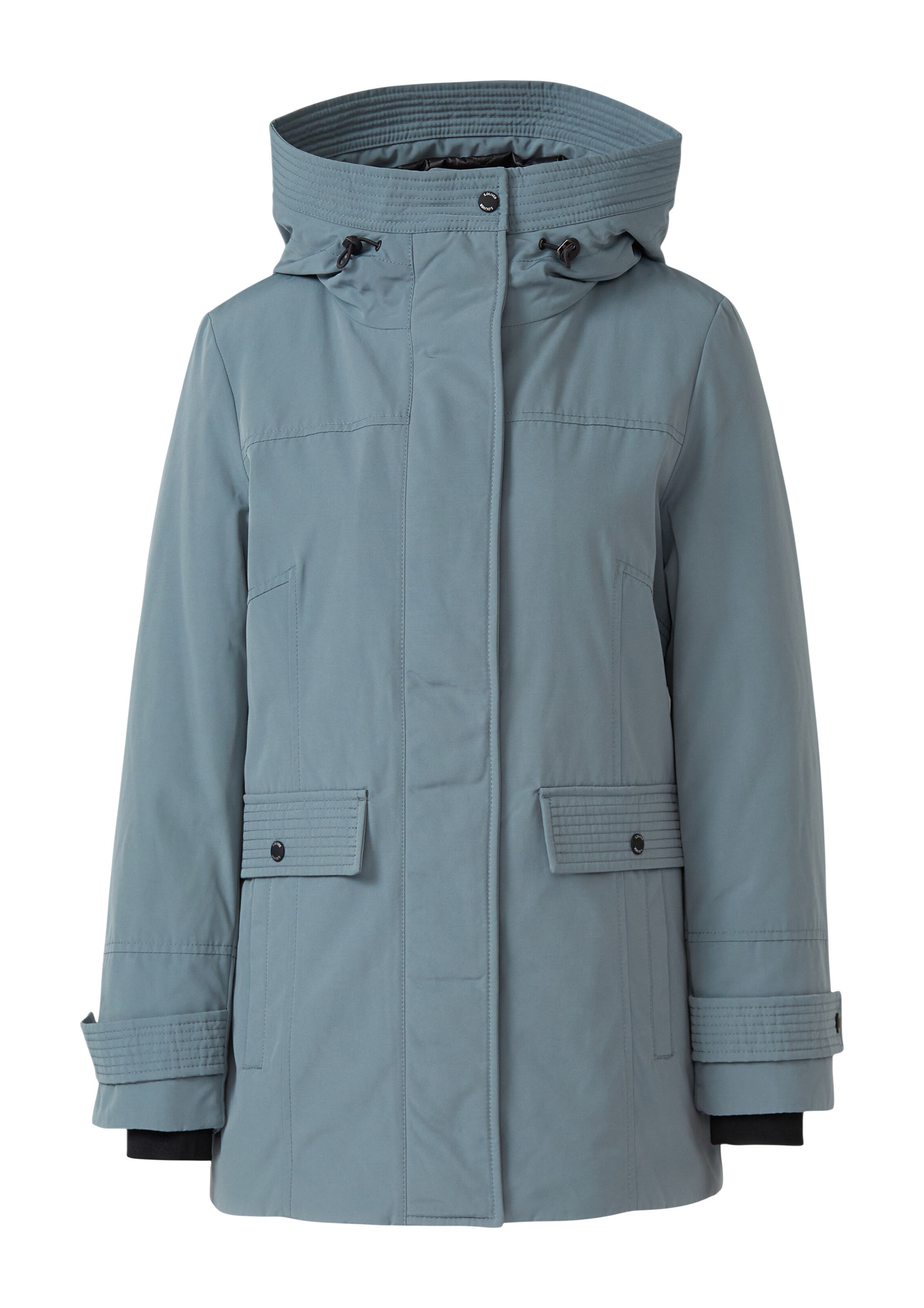 s.Oliver Tussenparka in Blauw: voorkant