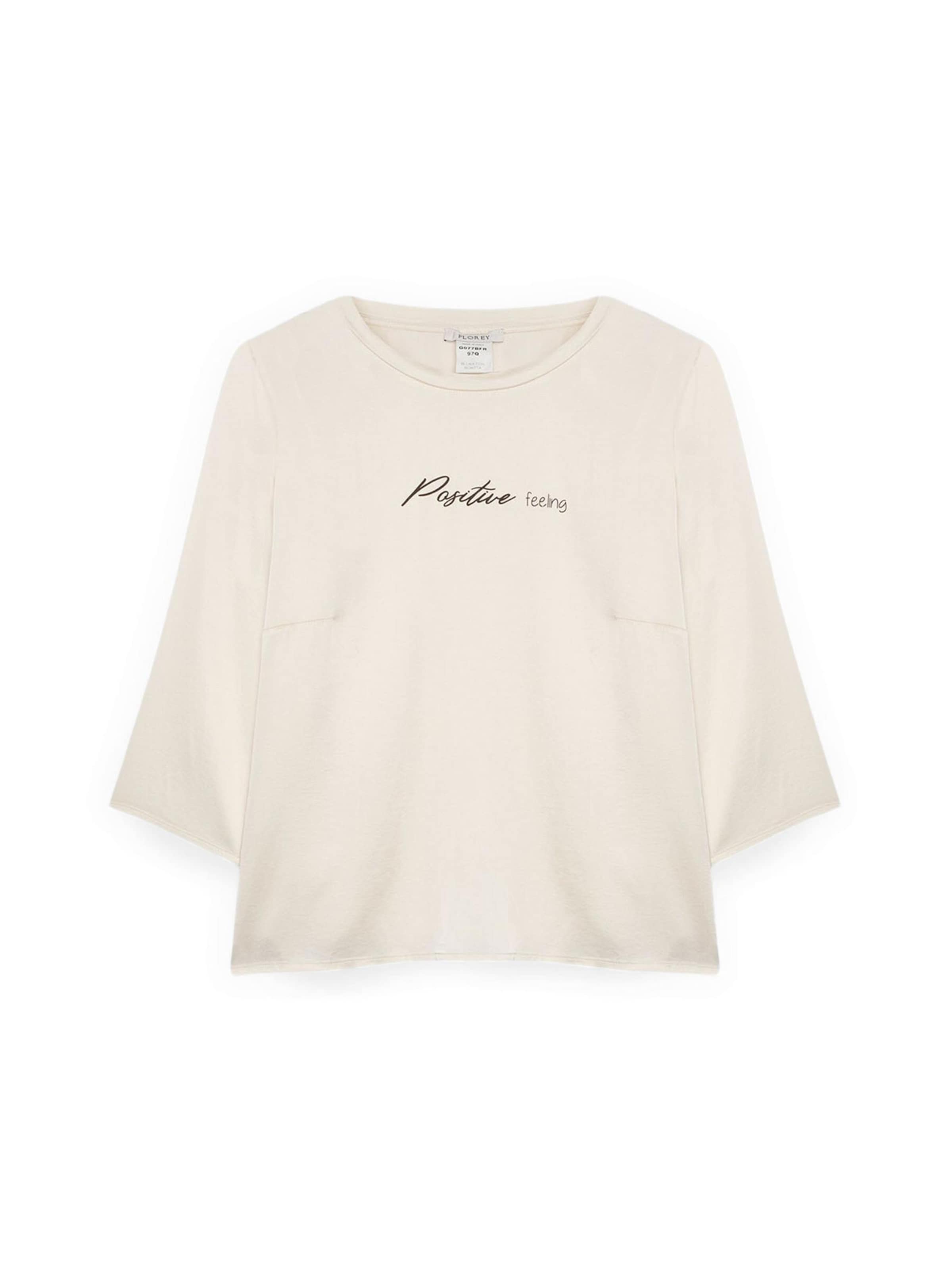 Maglietta di Fiorella Rubino in bianco: frontale