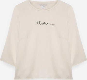 Maglietta di Fiorella Rubino in bianco: frontale