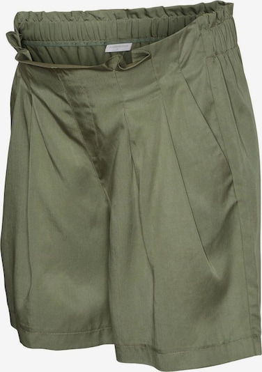 MAMALICIOUS Pleat-front trousers 'TECA' in Olive, Item view