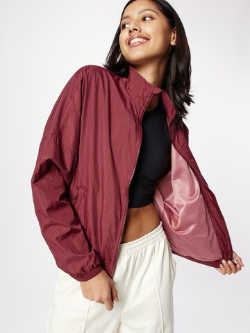 ADIDAS ORIGINALS Between-season jacket 'Premium Essentials Nylon' in Red