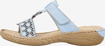 Rieker Mules in Blue