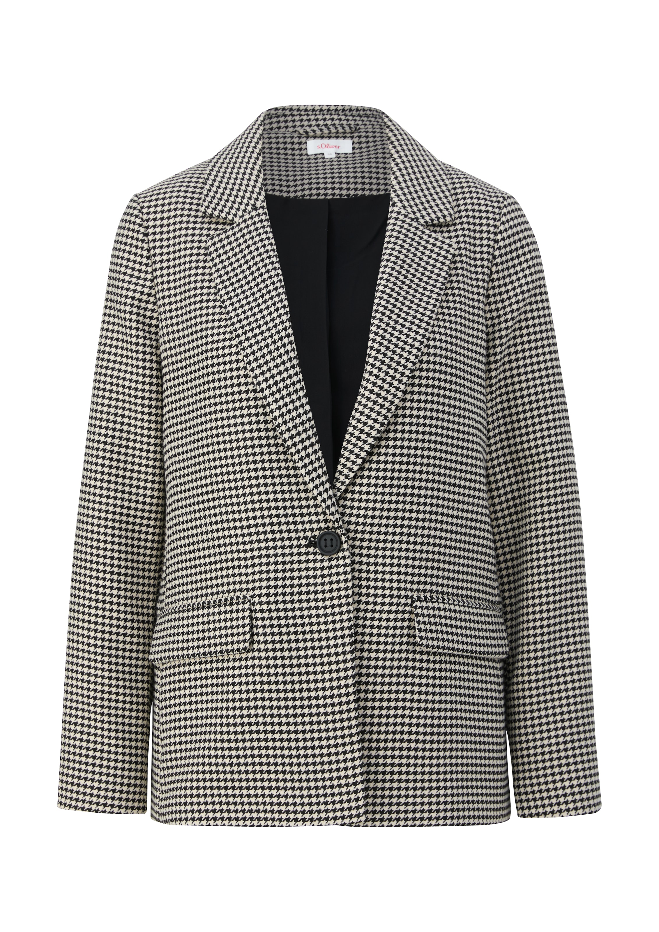 s.Oliver Blazer in Beige: Vorderseite