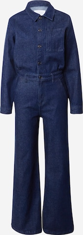 SISTERS POINT Jumpsuit 'OVEA' in Blauw: voorkant