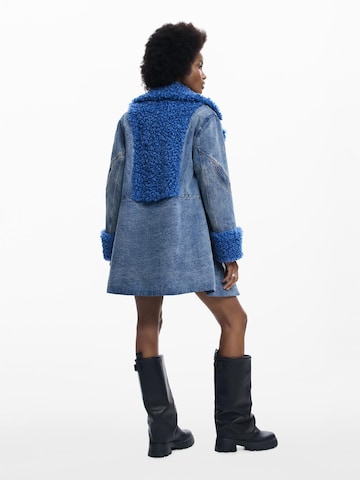 Desigual Zimný kabát - Modrá