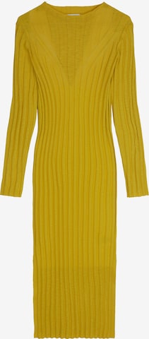 Robes en maille Marc O'Polo en jaune : devant