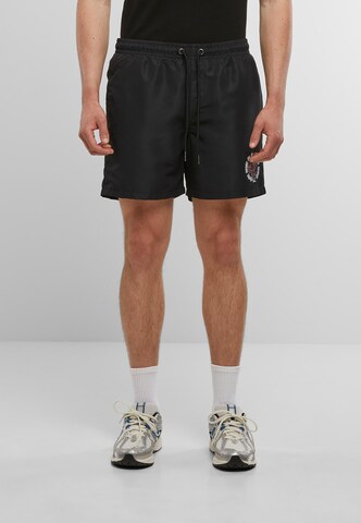 MJ Gonzales Swimming shorts 'Rebels never die' in Black