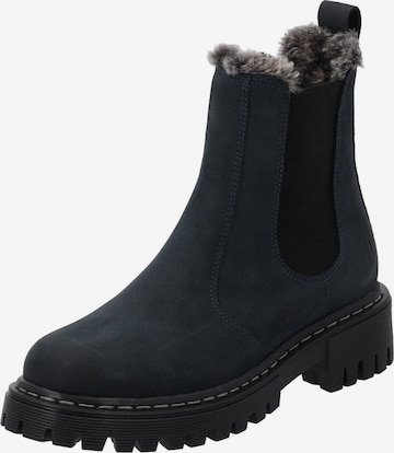 Chelsea Boots 'Asseha' Palado en bleu : devant