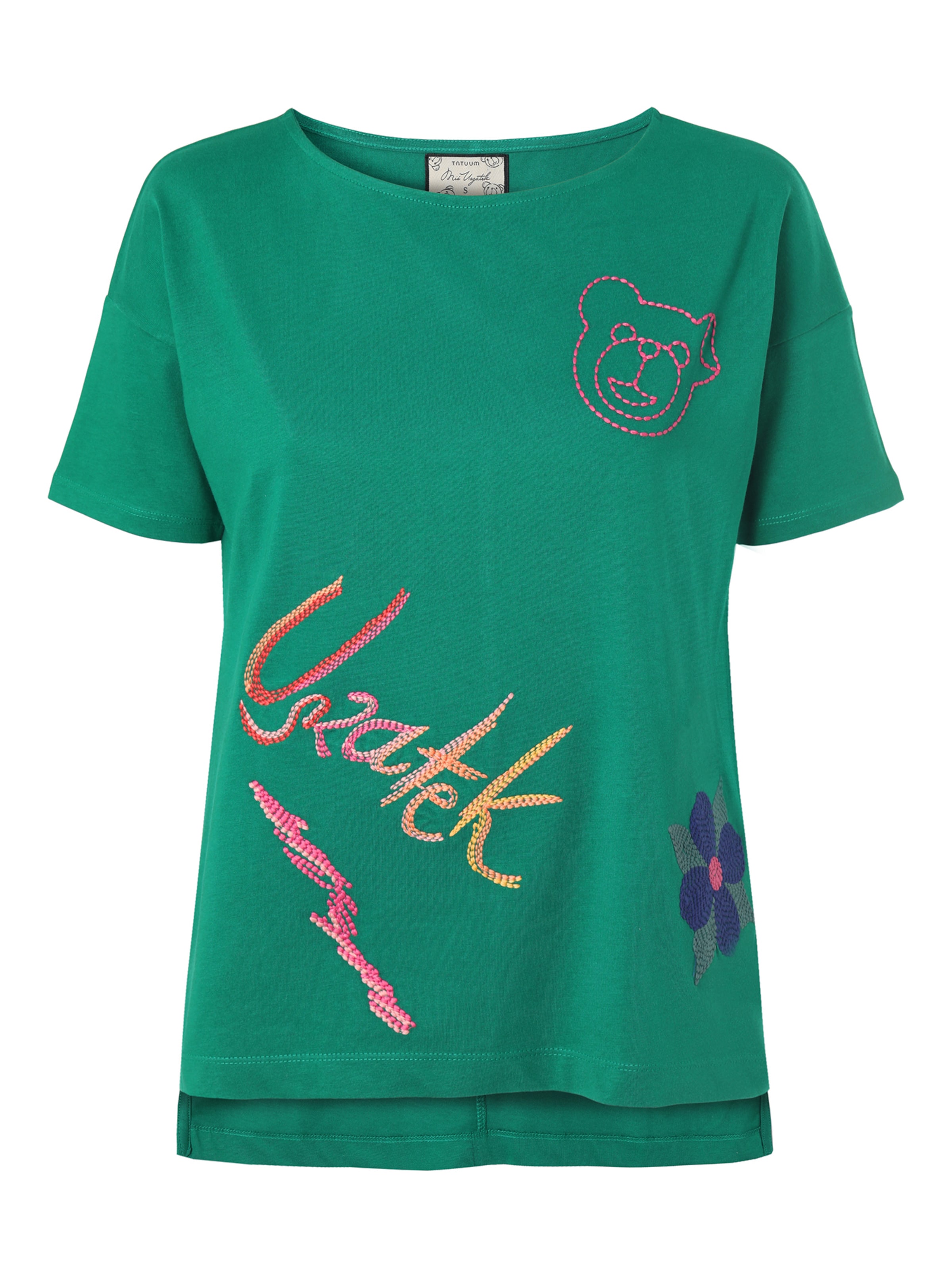 TATUUM Tričko 'MIZATI' - Zelená: predná strana