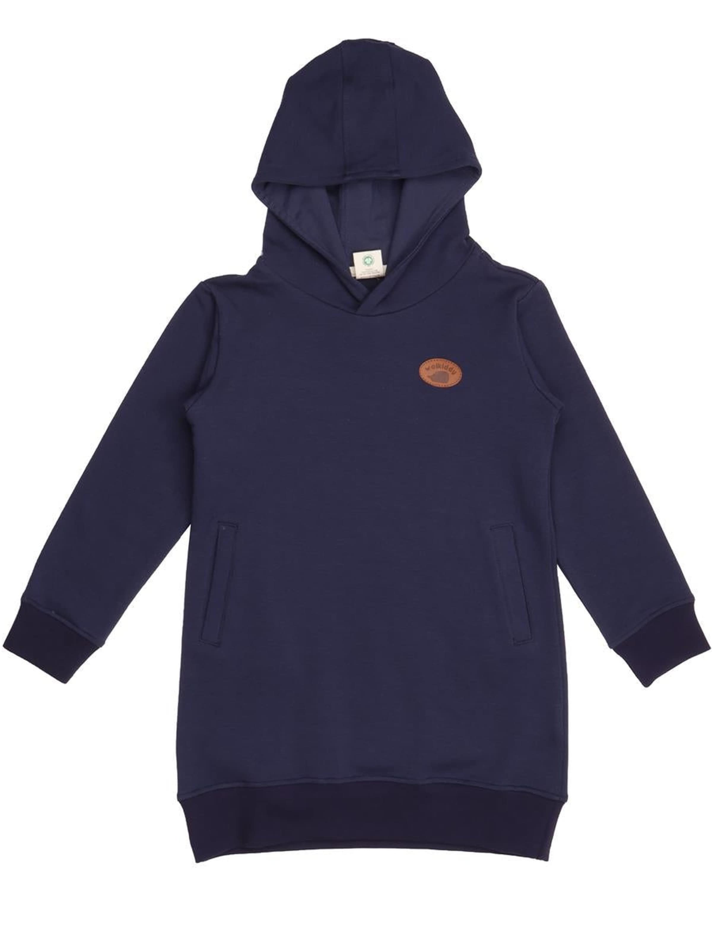 Walkiddy Dress 'Walkiddy - Unifarben Dress' in Blue: front