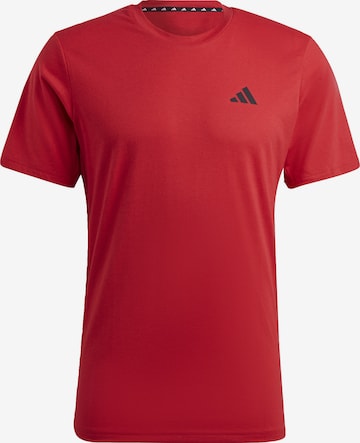 Maglia funzionale 'Train Essentials' di ADIDAS PERFORMANCE in rosso: frontale