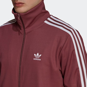 ADIDAS ORIGINALS Sweatjacke 'Adicolor Classics Beckenbauer Primeblue' in Braun