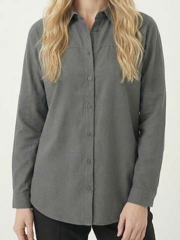 Bigdart - Blusa 'Hemden' em cinzento