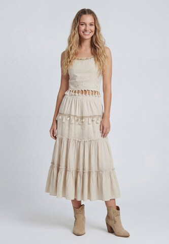 IZIA Rok in Wit: voorkant